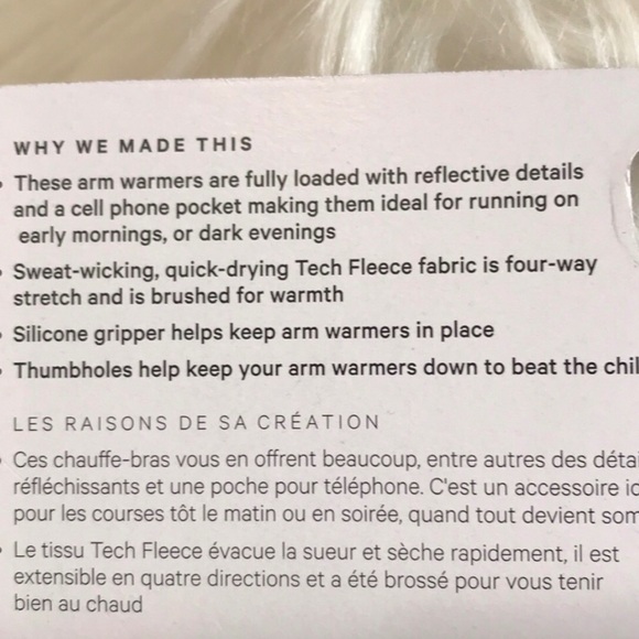 Lululemon In A Flash Armwarmer Black - Picture 5 of 6